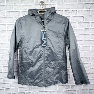 NWT🤩 |•MACK RUSSO•| Silver Grey Lightweight Lined Jacket Size Medium